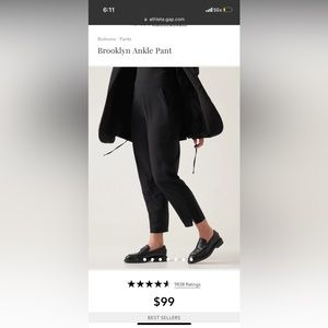Athleta brooklyn ankle pant